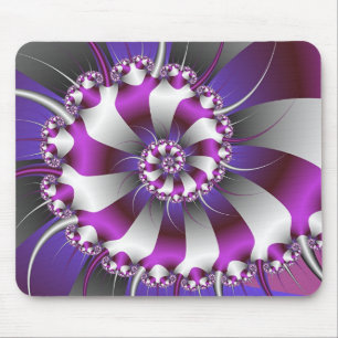 Snail Shell Fractal Mousepad Muismat