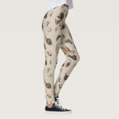 Snail Slug Garden Pet Gastropod Botanical Snails Leggings (Rechts)