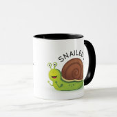 Snailed il tasse de sonnerie de noir (Devant droit)