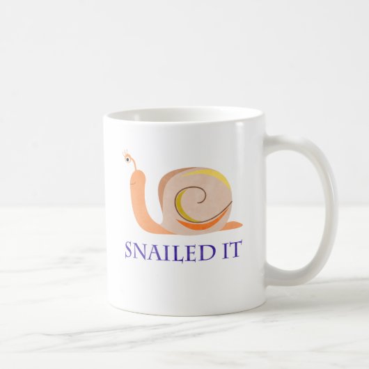 Snailed it koffiemok (Rechts)