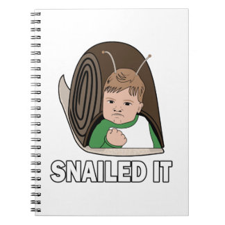Snailed it notitieboek