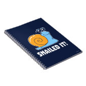 Snailed it notitieboek (Rechterzijde)