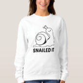 Snailed it trui (Voorkant)