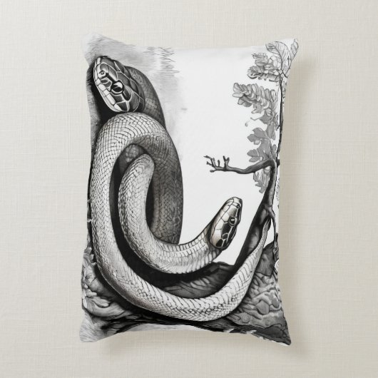 Snake Accent Kussen (Achterkant (Verticaal))