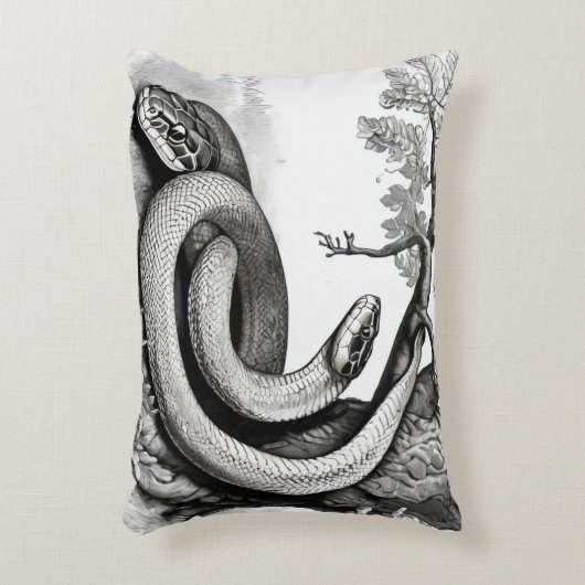 Snake Accent Kussen (Voorkant(Verticaal))