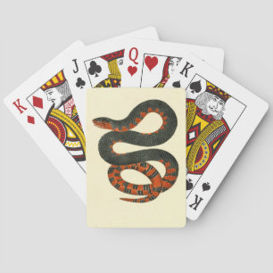 Snake-afspeelkaarten Pokerkaarten