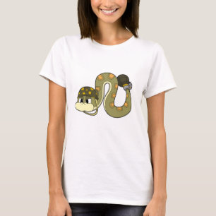 Snake als soldaat met Weapon T-shirt