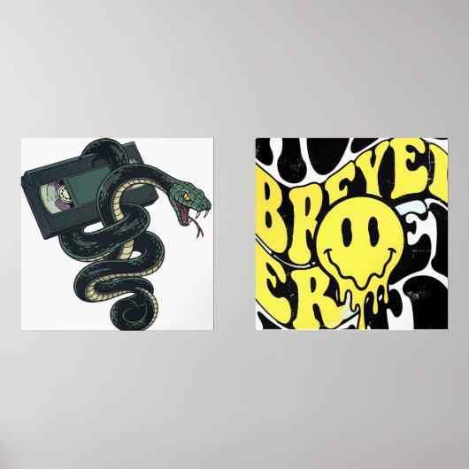 snake and emojis (Recto)