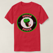 Snake animal gift cobra boa mamba reptile TShirt (Design voorkant)