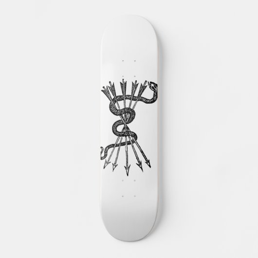 Snake & Arrows Skateboard (Voorkant)