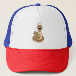 Snake as Cook avec Chef casquette