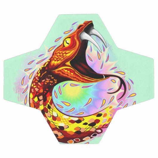 Snake Attack Psychedelic Surreal Art Voetbal (Enkel)