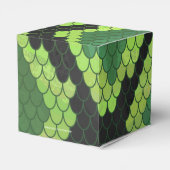 Snake Black en Green Print Bedankdoosjes (Achterkant)