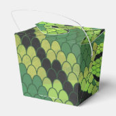 Snake Black en Green Print Bedankdoosjes (Achterkant)