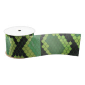 Snake Black en Green Print Lint (Spoel)