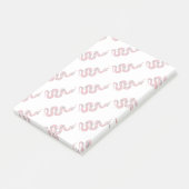 Snake Black en Red Silhouette Post-it® Notes (Schuin)