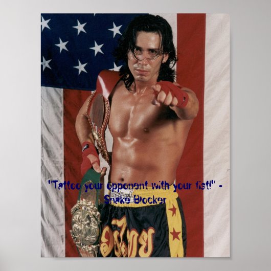 Snake Blocker (Snakeism 68) Poster (Voorkant)