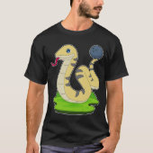 Snake Bowling Bowling ball T-shirt (Voorkant)