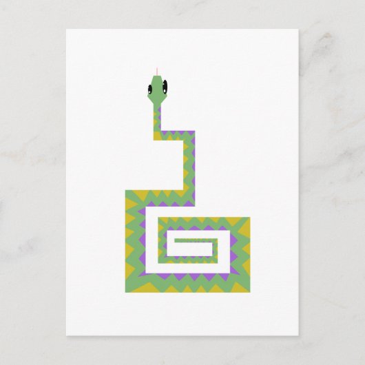 Snake Briefkaart (Voorkant)