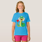 Snake Bruid Hart Wedding T-shirt (Voorkant volledig)