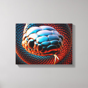 Snake Canvas Afdruk