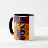 snake chalice hermaphrodite mok (Voorkant links)
