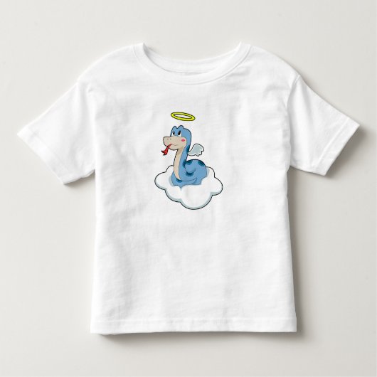 Snake Cloud Angel Kinder Shirts (Voorkant)