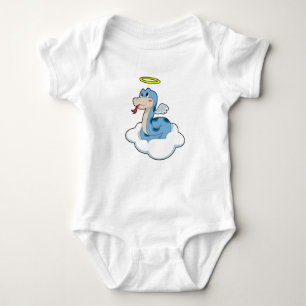 Snake Cloud Angel Romper