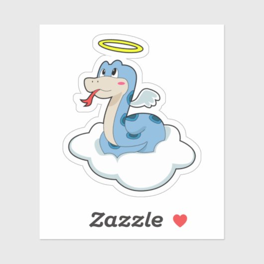 Snake Cloud Angel Sticker (Vel)