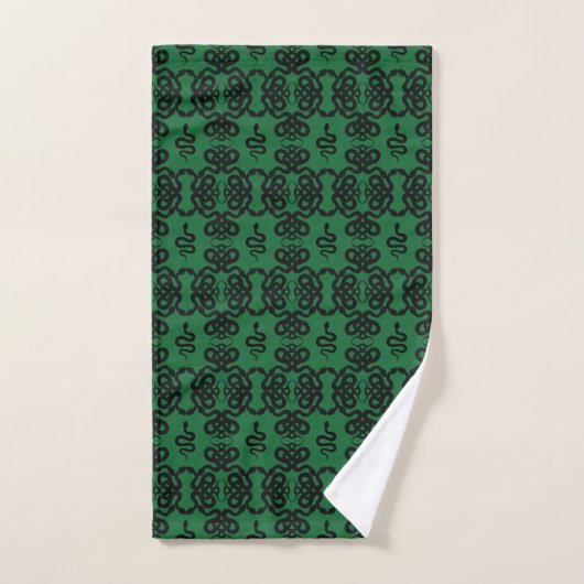 Snake Damask Towel Set Bad Handdoek (Handdoek)