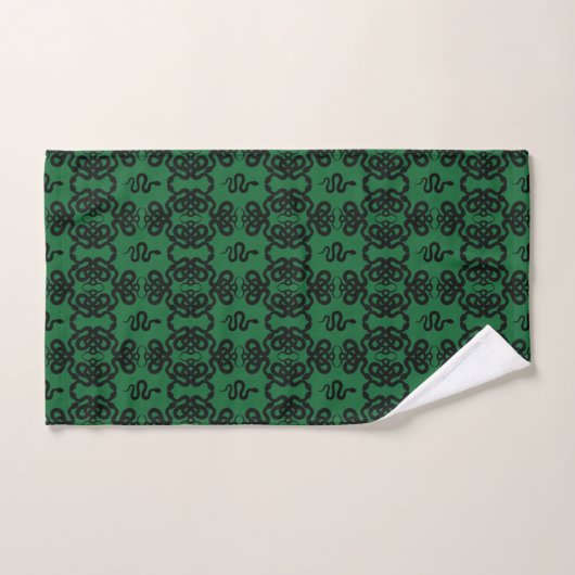 Snake Damask Towel Set Bad Handdoek (Handdoek)