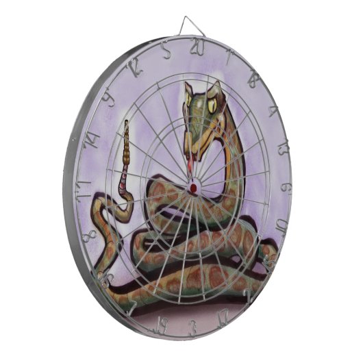 Snake Dartbord (Voorkant Links)