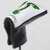 Snake Design Golfheadcover (3/4 voorkant)