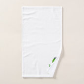 Snake Design Monogrammed (Serviette à main)