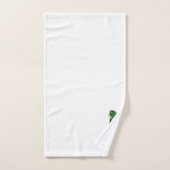 Snake Design Monogrammed (Serviette à main)