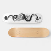 Snake en anananas skateboard (Horizontaal)