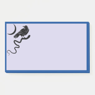 Snake en Raven Sticky Post-it Notes