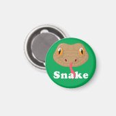 Snake frigo cuisine magnet maison (Recto/Verso)