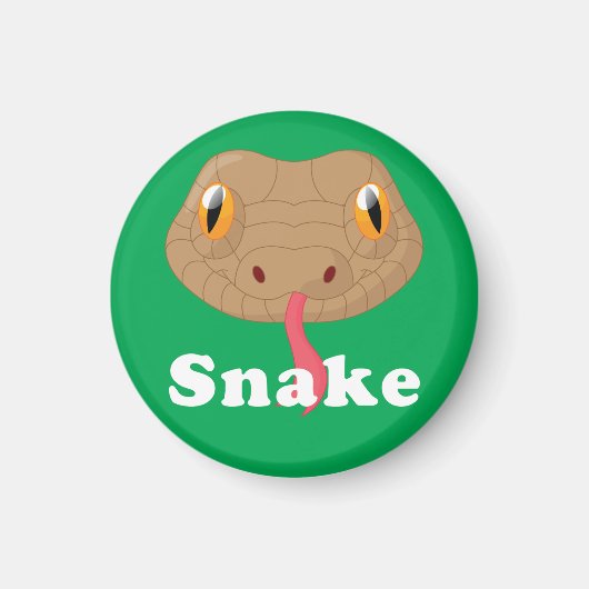 Snake frigo cuisine magnet maison (Devant)