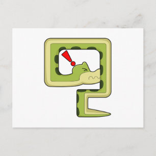 Snake Game Briefkaart