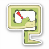 Snake Game Sticker (Voorkant)