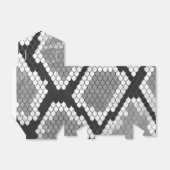 Snake Grey en Light Grey Print Bedankdoosjes (Uitgevouwen)