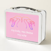 Snake head & fangs, mijn lichaam, mijn keuze, mijn (Achterkant)