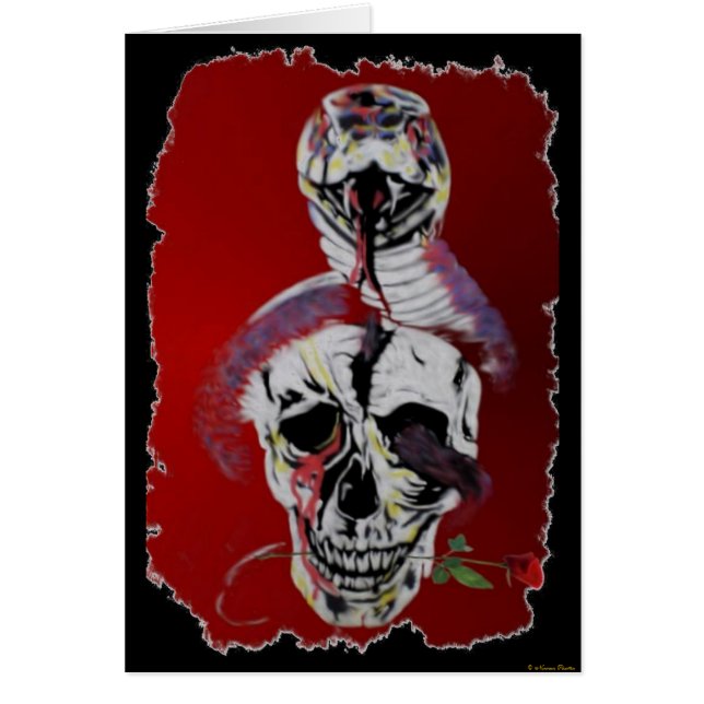 Snake Head Kaart (Voorkant)