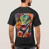 Snake Head T-Shirt (Achterkant)