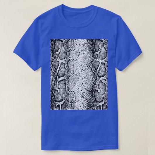 SNAKE HUID PYTHON BLACK EN WITTE DOOR SUBGIRL Grap T-shirt (Design voorkant)