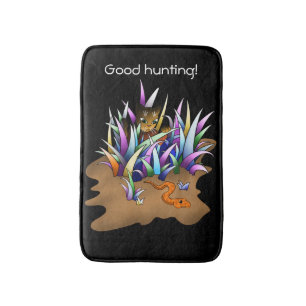 Snake Hunter Cat Badmat