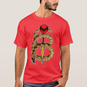 Snake in Darts met Dart T-shirt