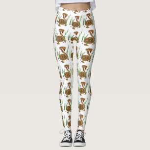 Snake in de gras leggings