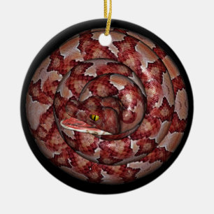 Snake Keramisch Ornament